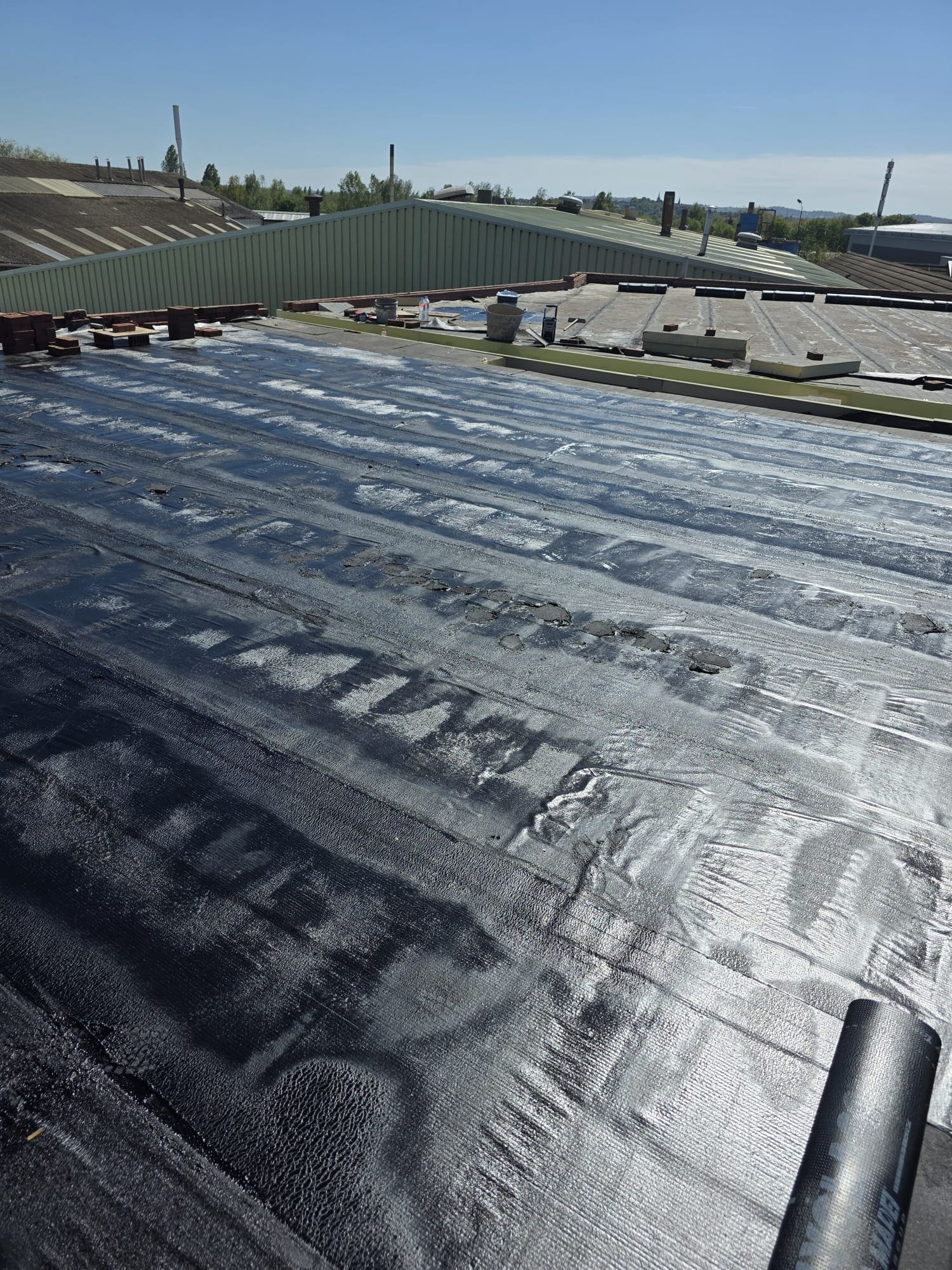 New roofs and re-roofing